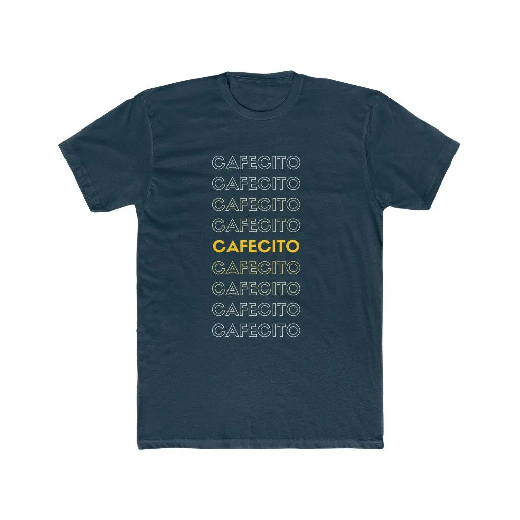 Men's Cotton Crew Tee- Cafectio