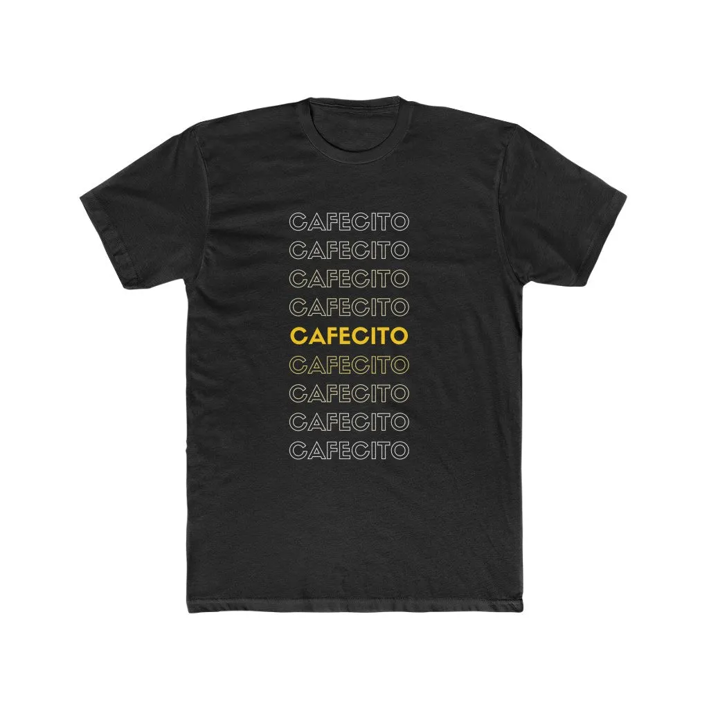 Men's Cotton Crew Tee- Cafectio