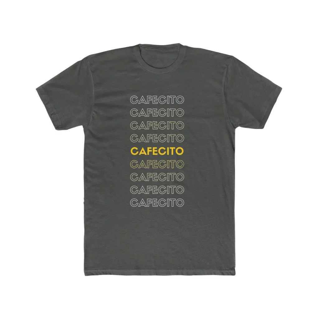 Men's Cotton Crew Tee- Cafectio