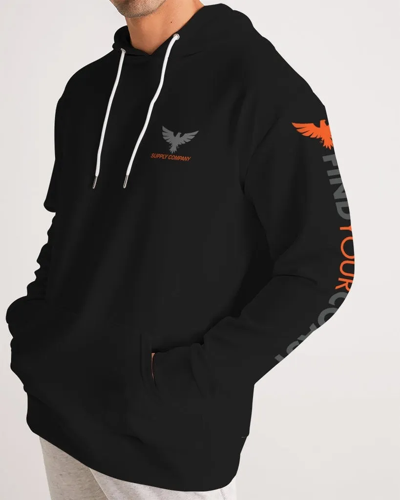 Men's Find Your Coast Hero Black Supply Company Sweatshirt Hoodie