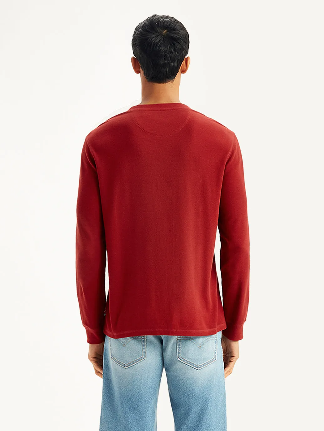 Men's Textured Slim Fit T-Shirt