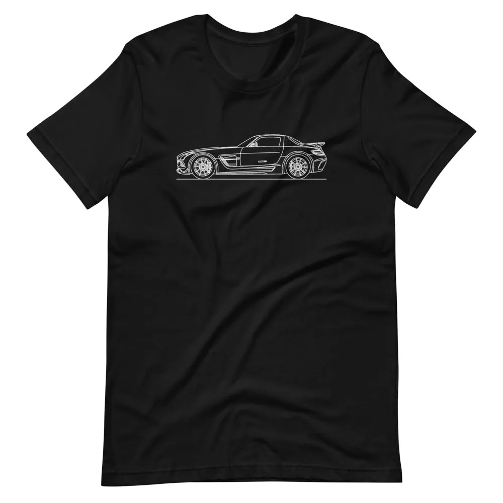 Mercedes-Benz SLS AMG Black Series R197 silhouette T-shirt