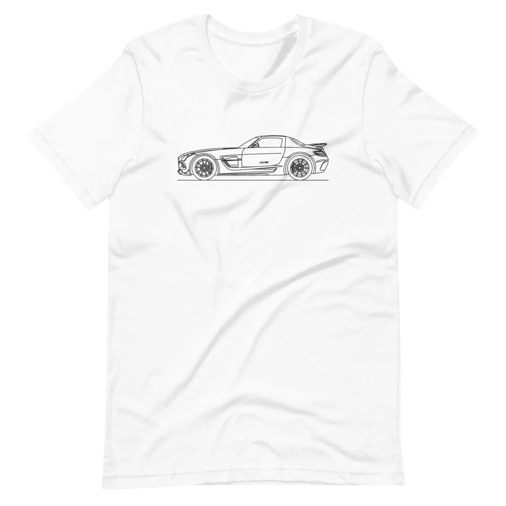 Mercedes-Benz SLS AMG Black Series R197 silhouette T-shirt