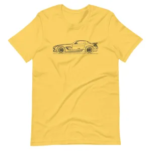 Mercedes-Benz SLS AMG Black Series R197 silhouette T-shirt