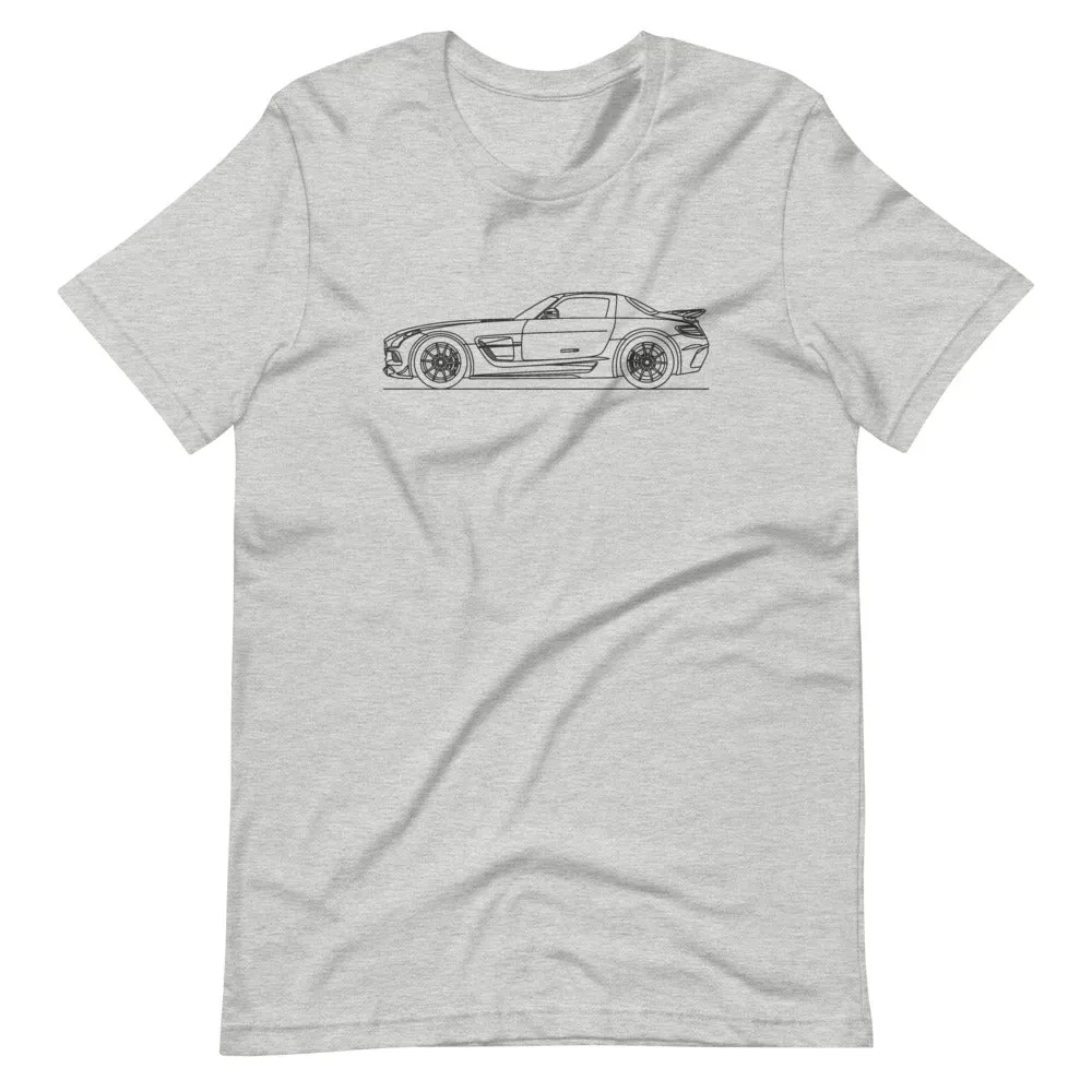 Mercedes-Benz SLS AMG Black Series R197 silhouette T-shirt