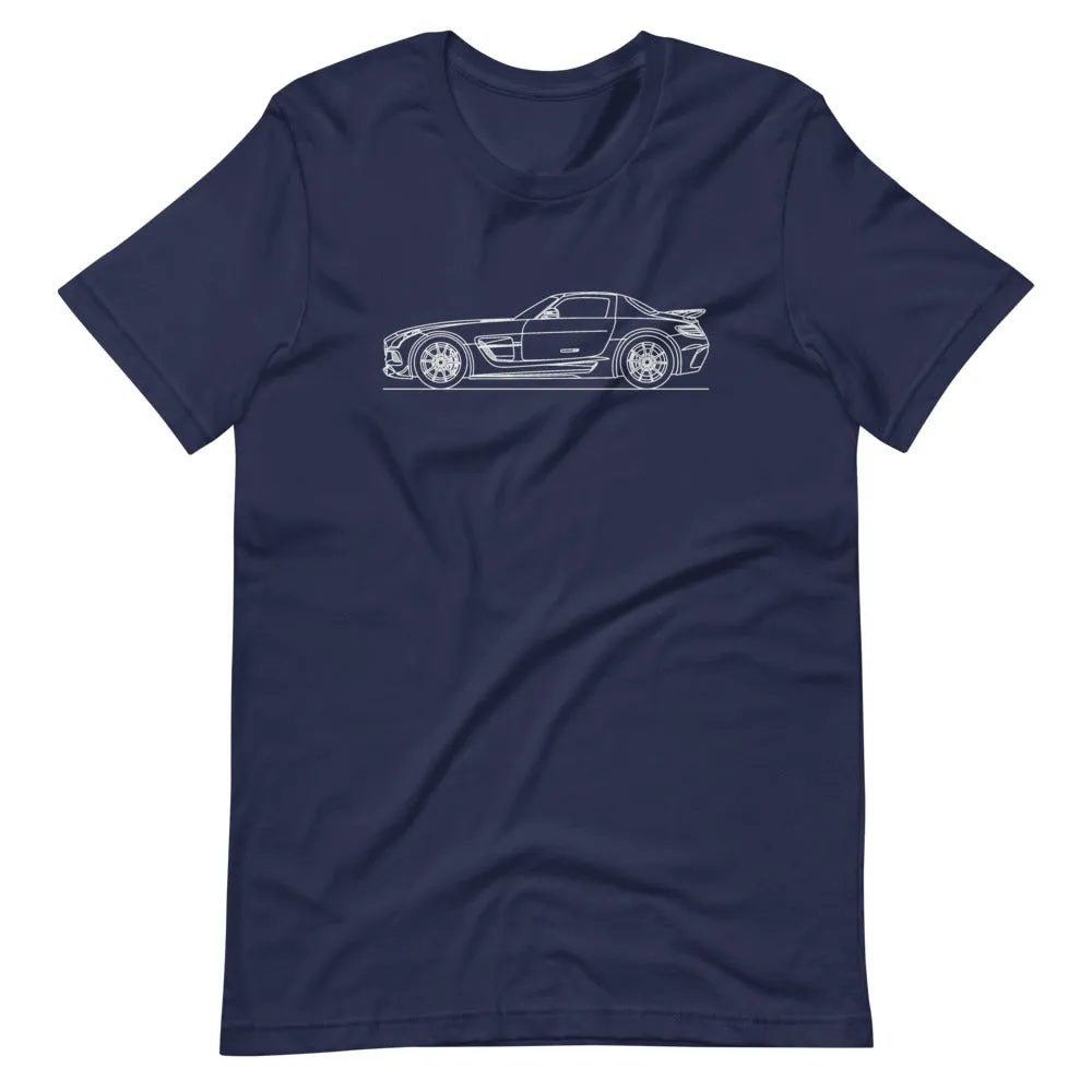 Mercedes-Benz SLS AMG Black Series R197 silhouette T-shirt
