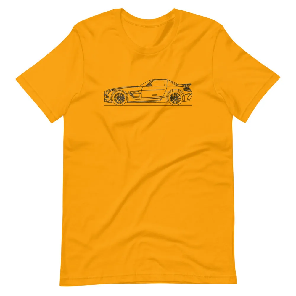 Mercedes-Benz SLS AMG Black Series R197 silhouette T-shirt