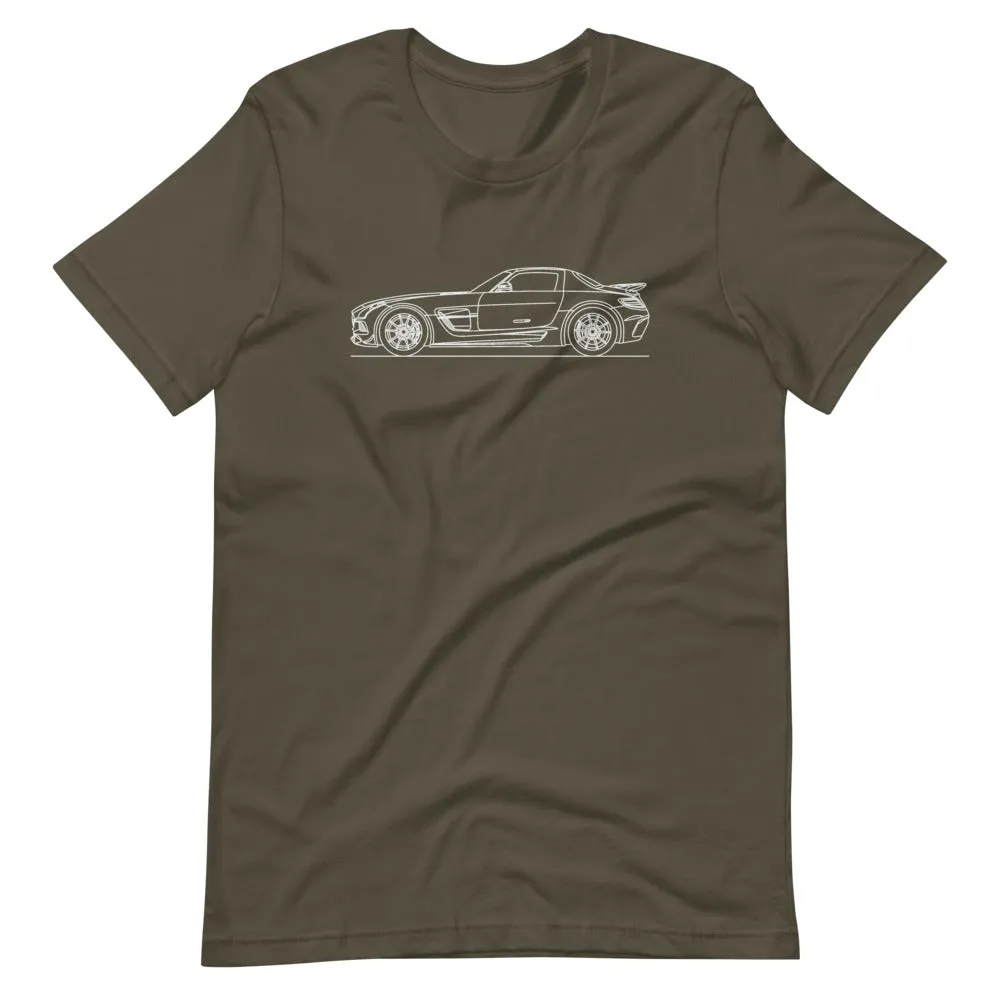Mercedes-Benz SLS AMG Black Series R197 silhouette T-shirt