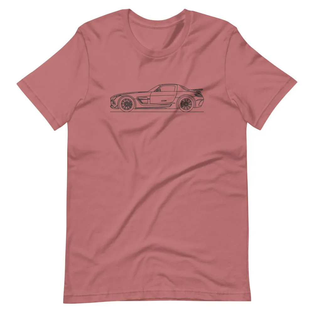 Mercedes-Benz SLS AMG Black Series R197 silhouette T-shirt
