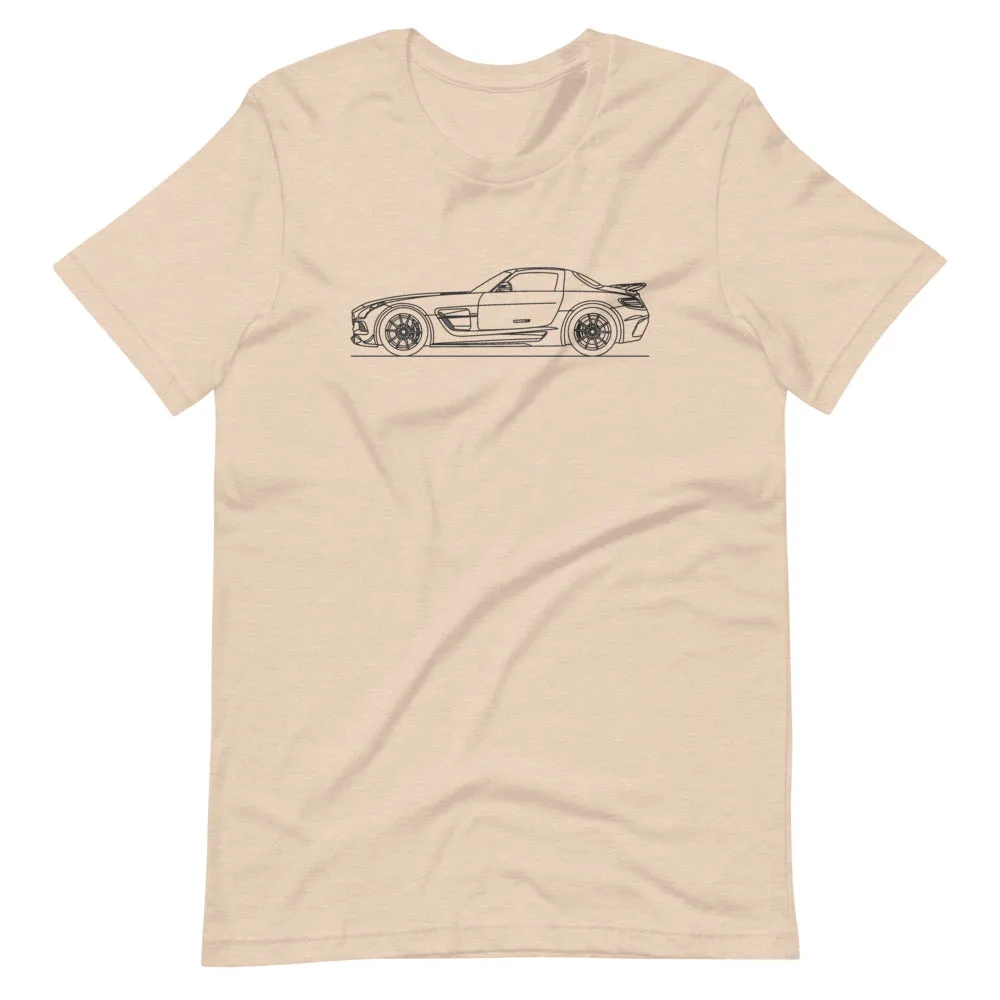 Mercedes-Benz SLS AMG Black Series R197 silhouette T-shirt