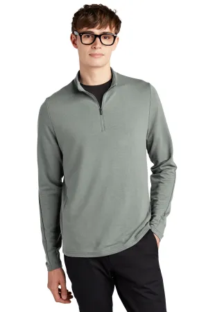 Mercer Mettle Stretch 1/4-Zip Pullover MM3010 Gusty Grey