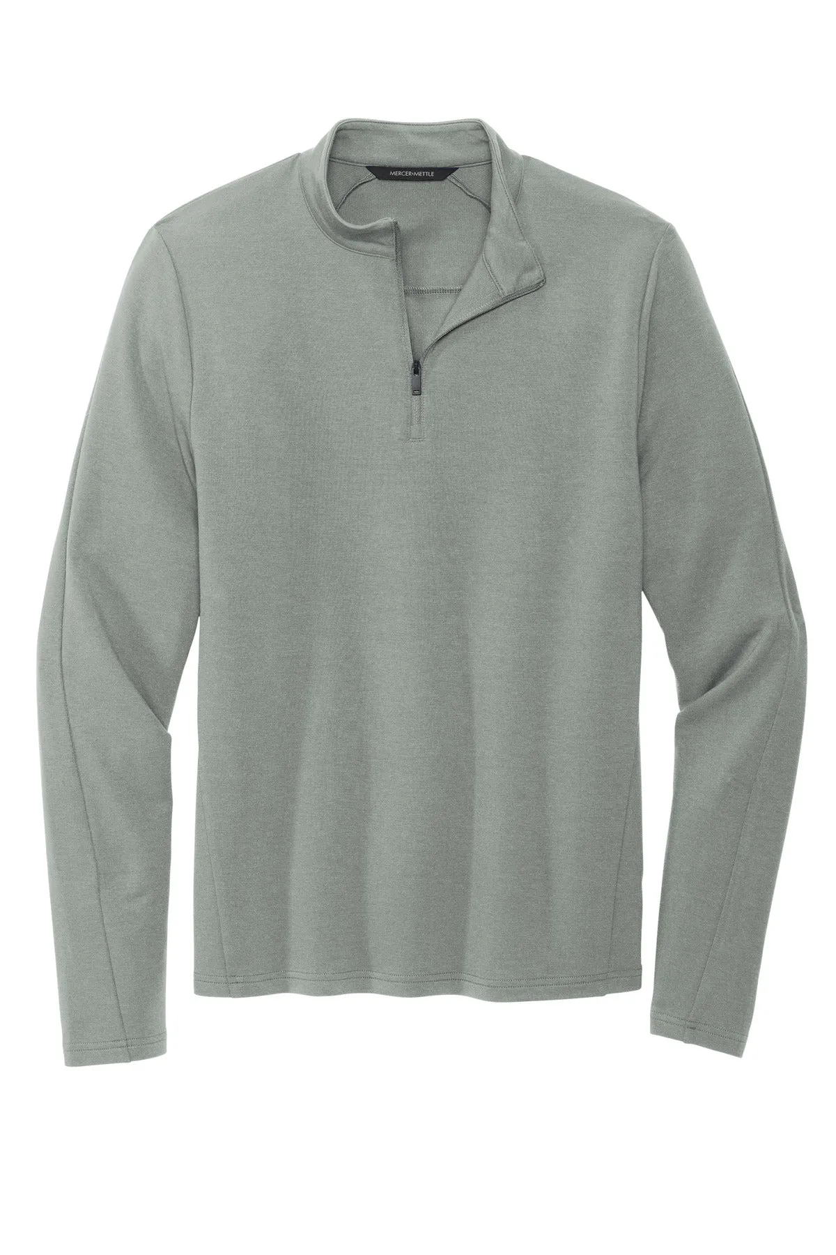 Mercer Mettle Stretch 1/4-Zip Pullover MM3010 Gusty Grey