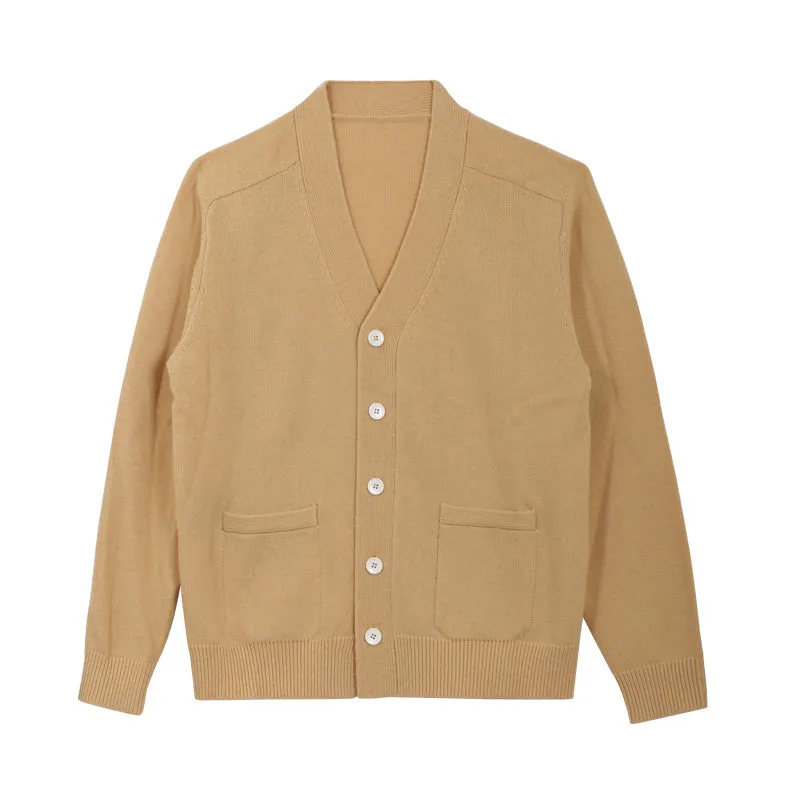 Merino Wool Vintage Cardigan