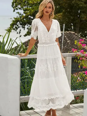 Meta® | Elegant White Dress