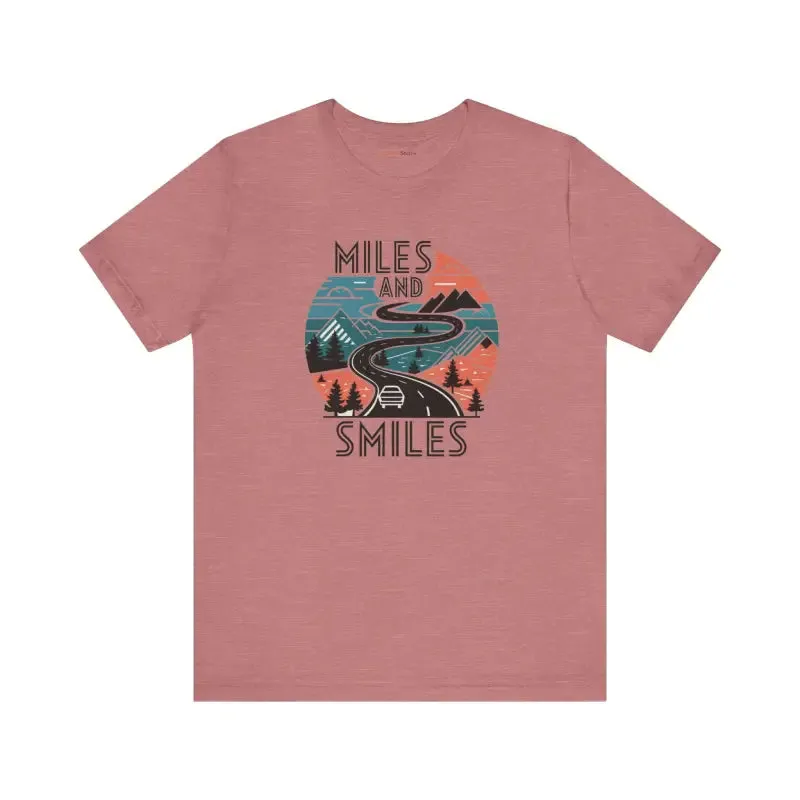 Miles and Smiles Unisex Jersey Short Sleeve Tee