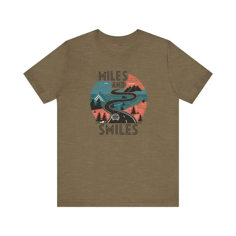 Miles and Smiles Unisex Jersey Short Sleeve Tee