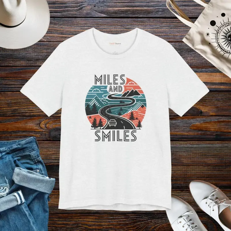 Miles and Smiles Unisex Jersey Short Sleeve Tee