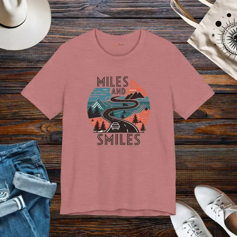 Miles and Smiles Unisex Jersey Short Sleeve Tee
