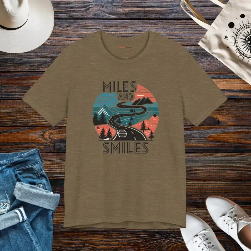 Miles and Smiles Unisex Jersey Short Sleeve Tee