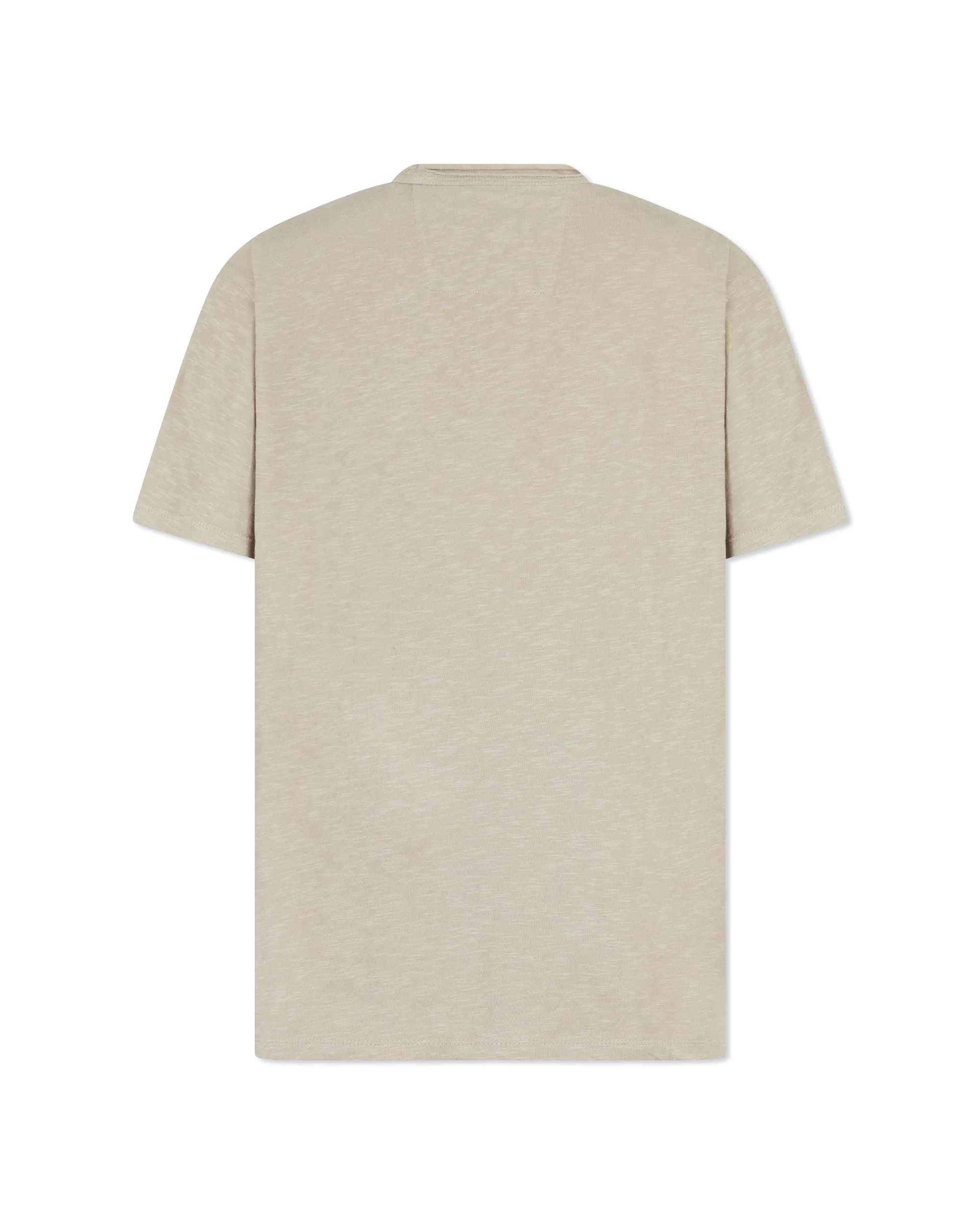 Miles Raw Edge Slub V-Neck T-Shirt