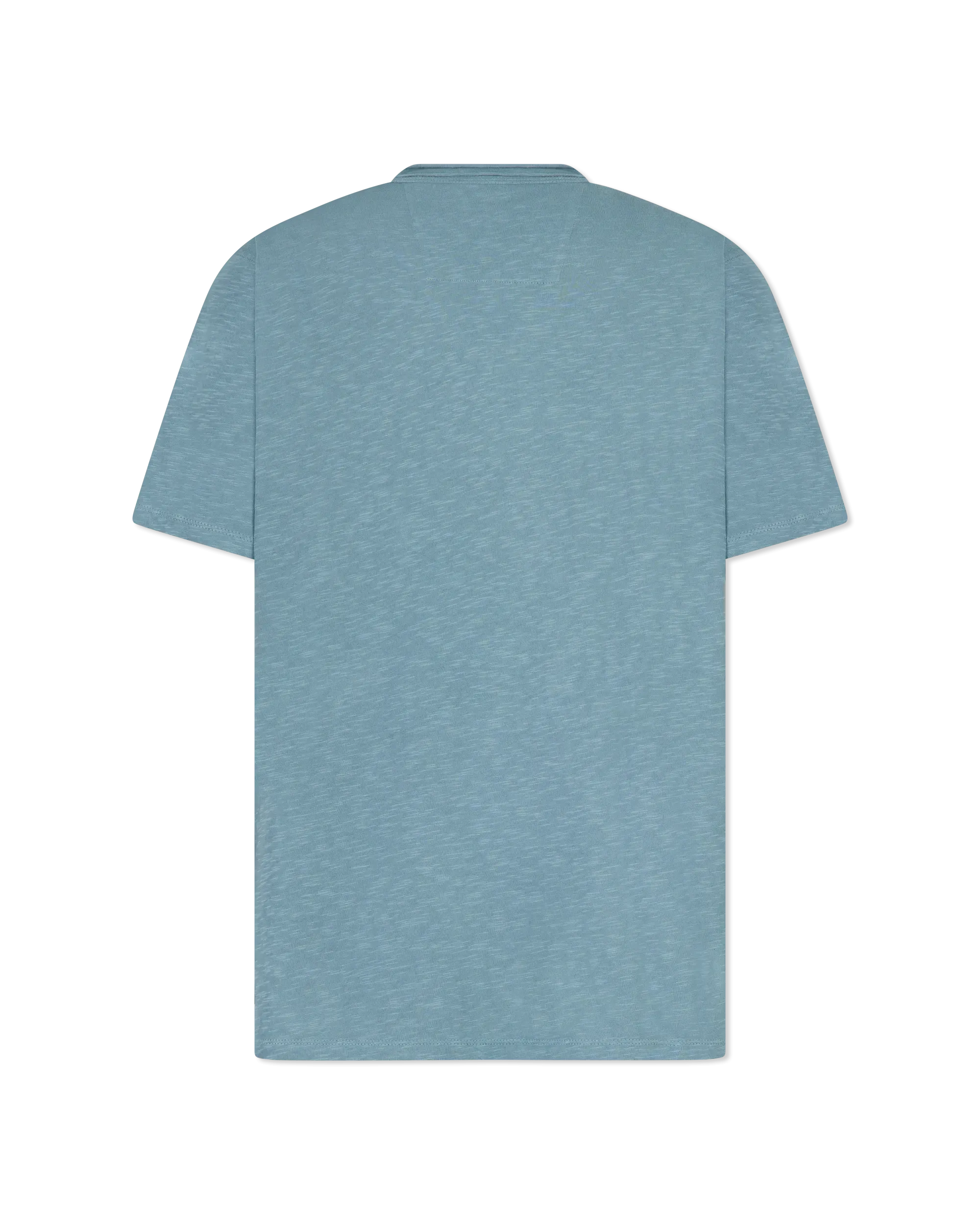 Miles Raw Edge Slub V-Neck T-Shirt