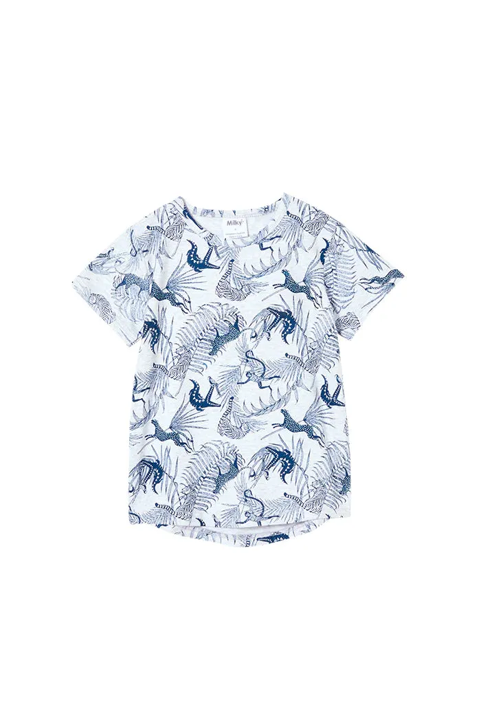 Milky | Jungle Tee | Sizes 8-12