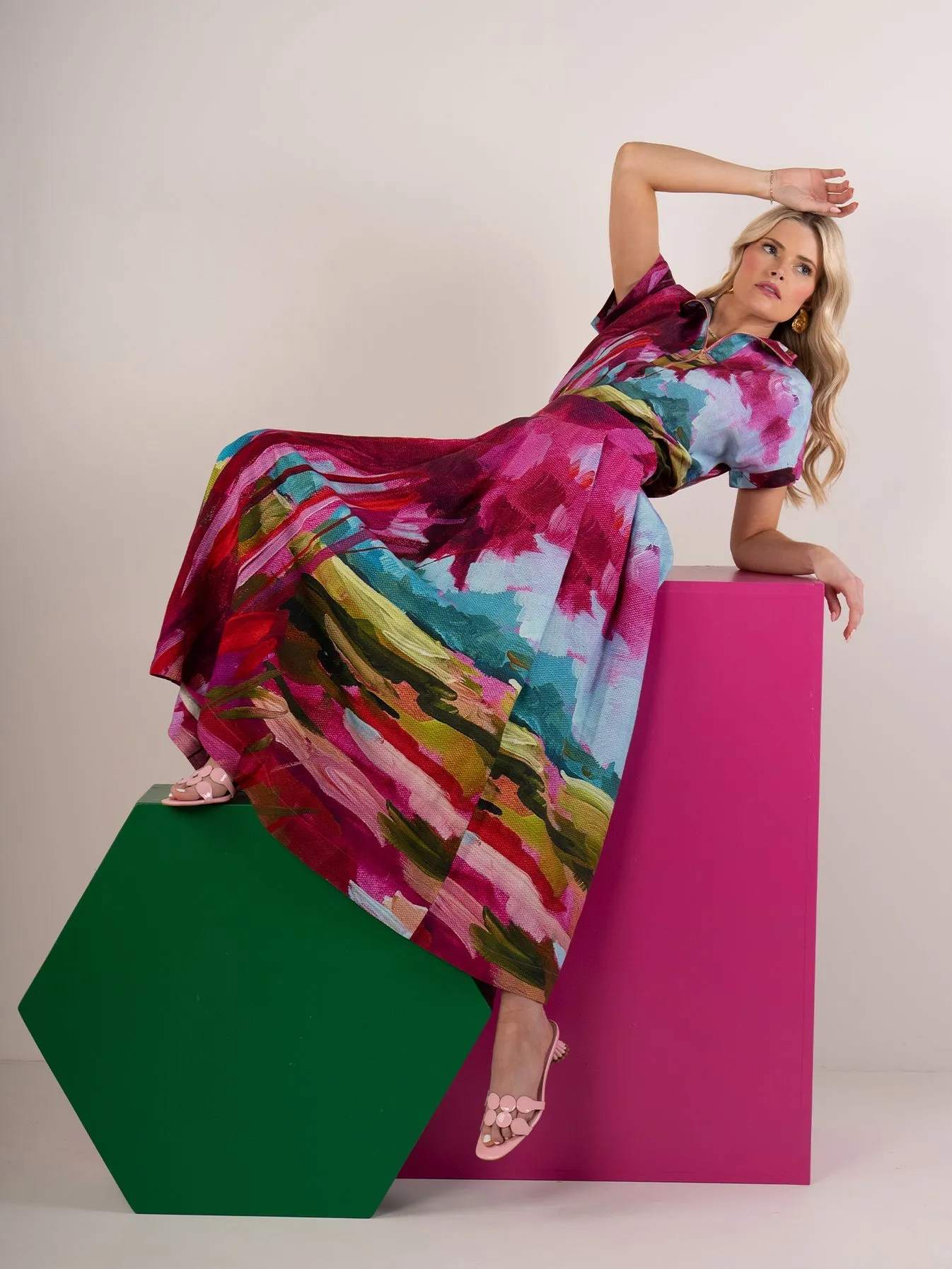 Milly Skirt in Bellamy Sunset