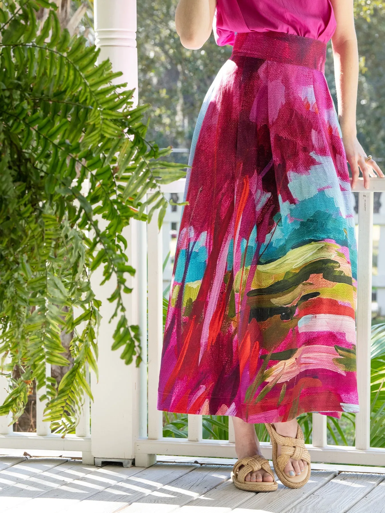 Milly Skirt in Bellamy Sunset