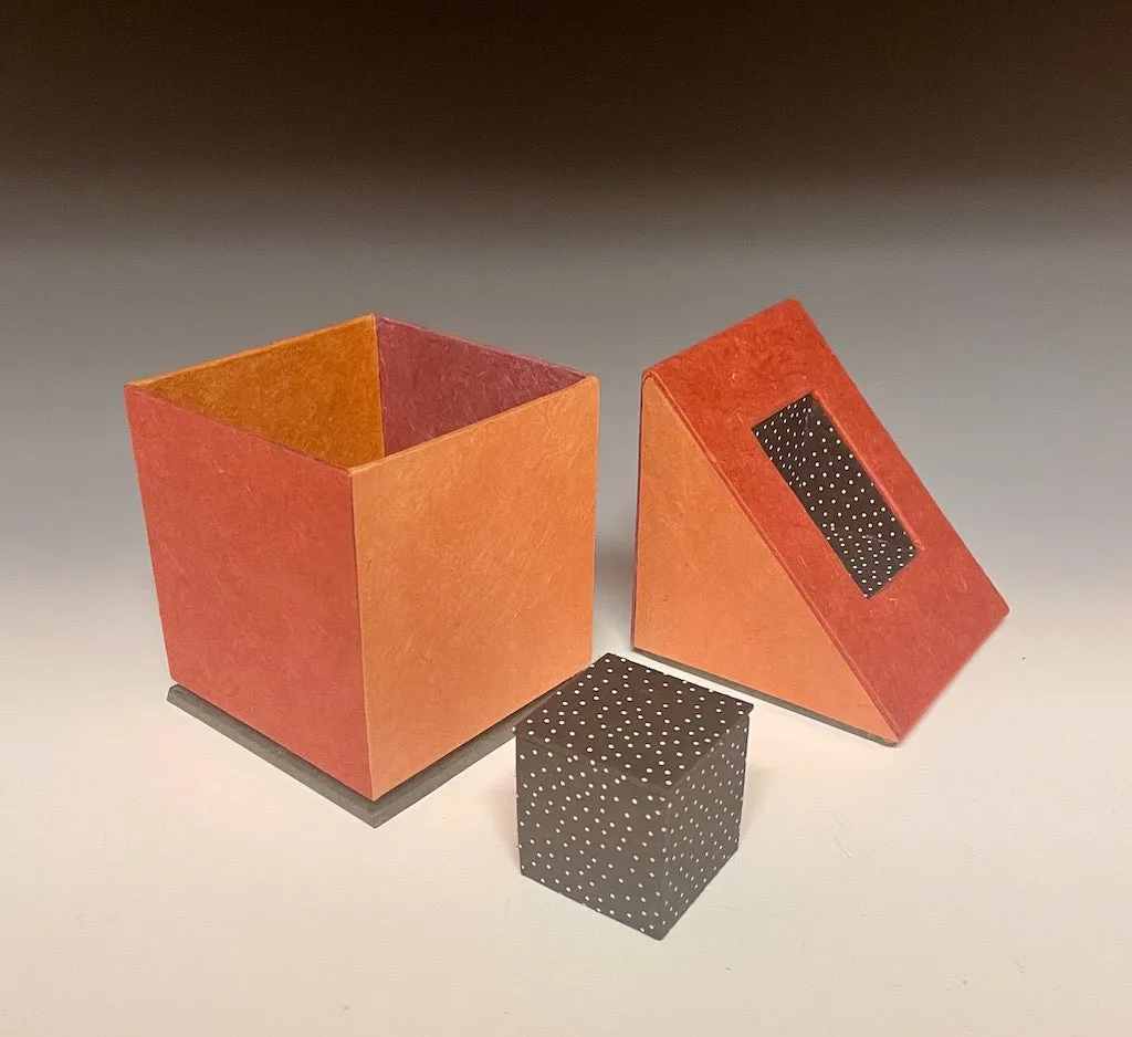 MIXED MEDIA HANDMADE BOX JS126
