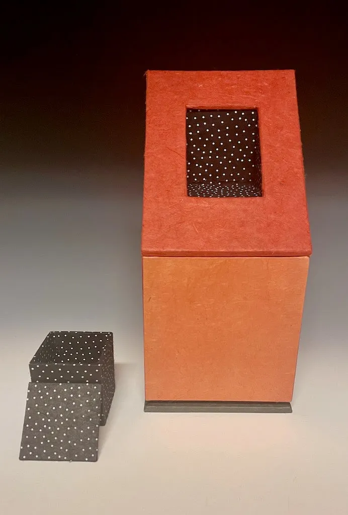 MIXED MEDIA HANDMADE BOX JS126