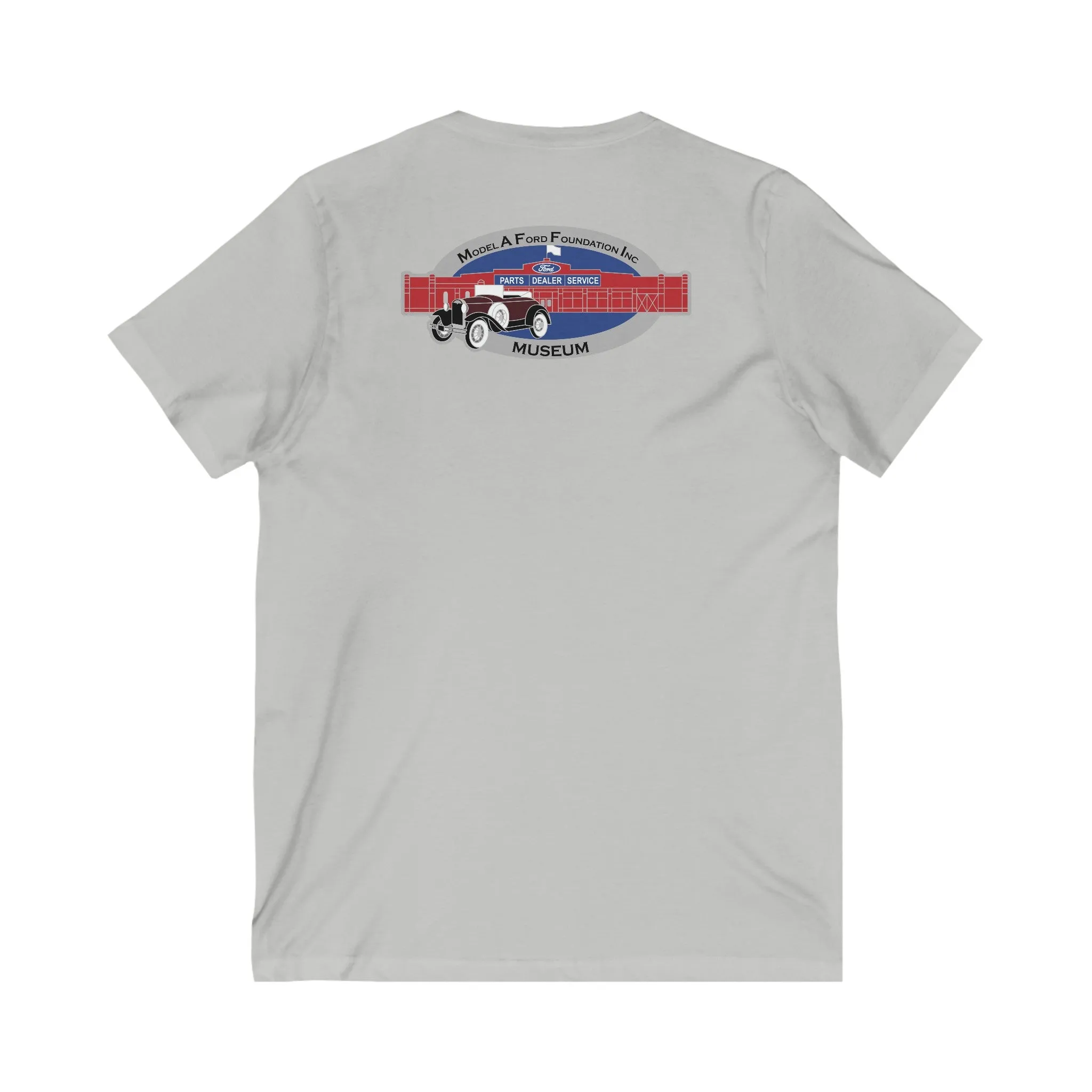 Model A Museum Women's V-Neck T-Shirt