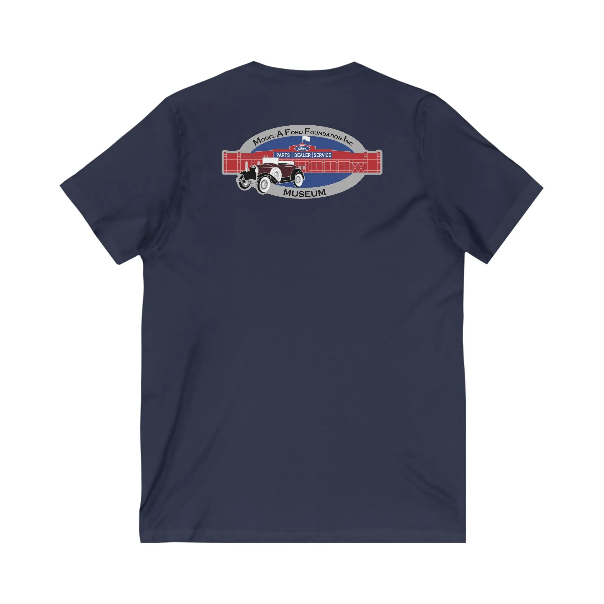 Model A Museum Women's V-Neck T-Shirt