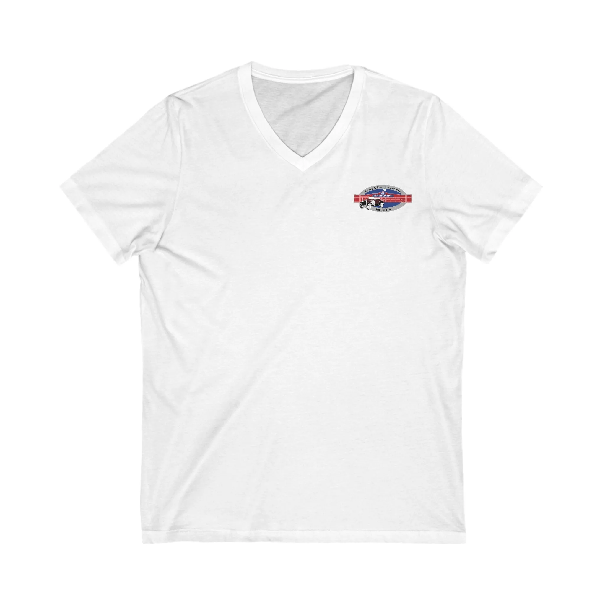 Model A Museum Women's V-Neck T-Shirt