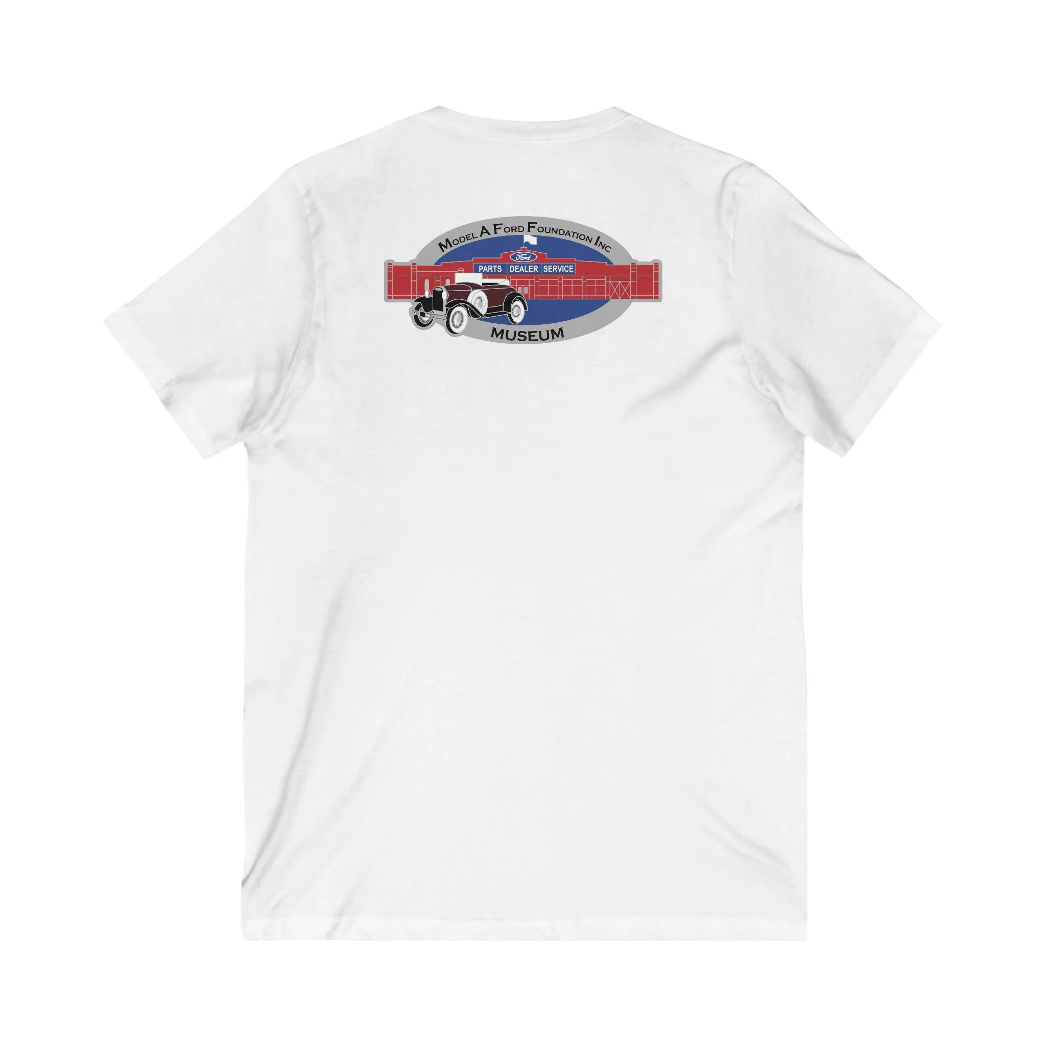 Model A Museum Women's V-Neck T-Shirt
