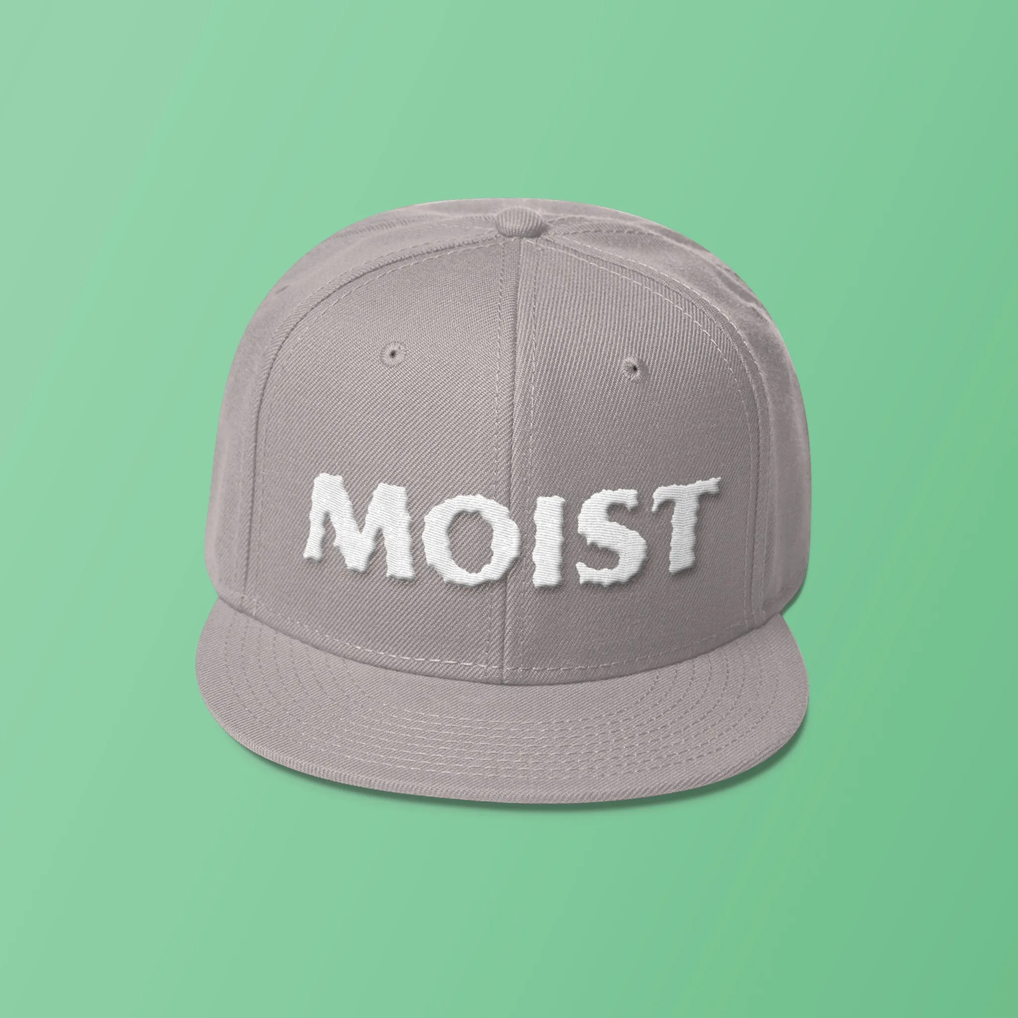 MOIST - Wool Blend Snapback Hat