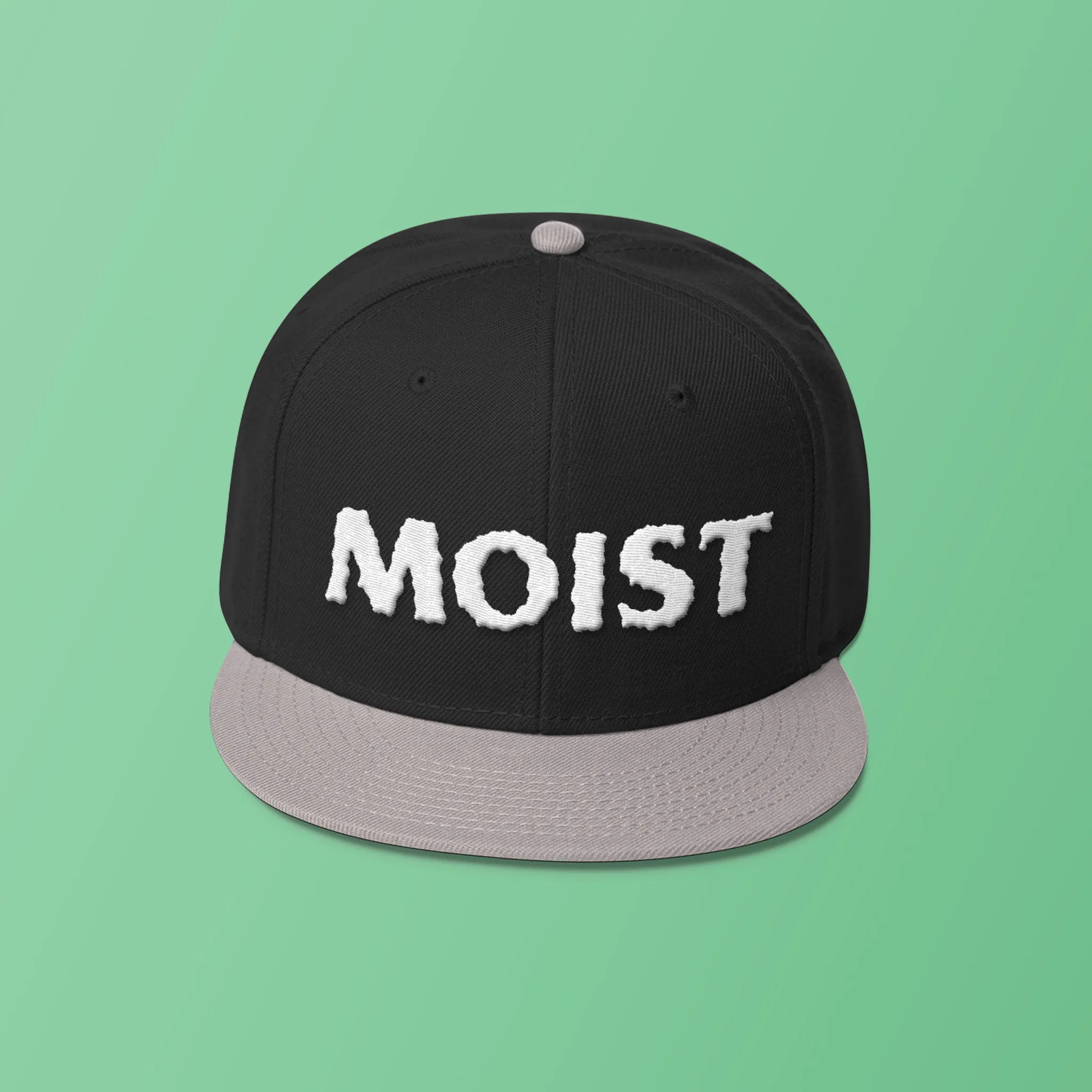 MOIST - Wool Blend Snapback Hat