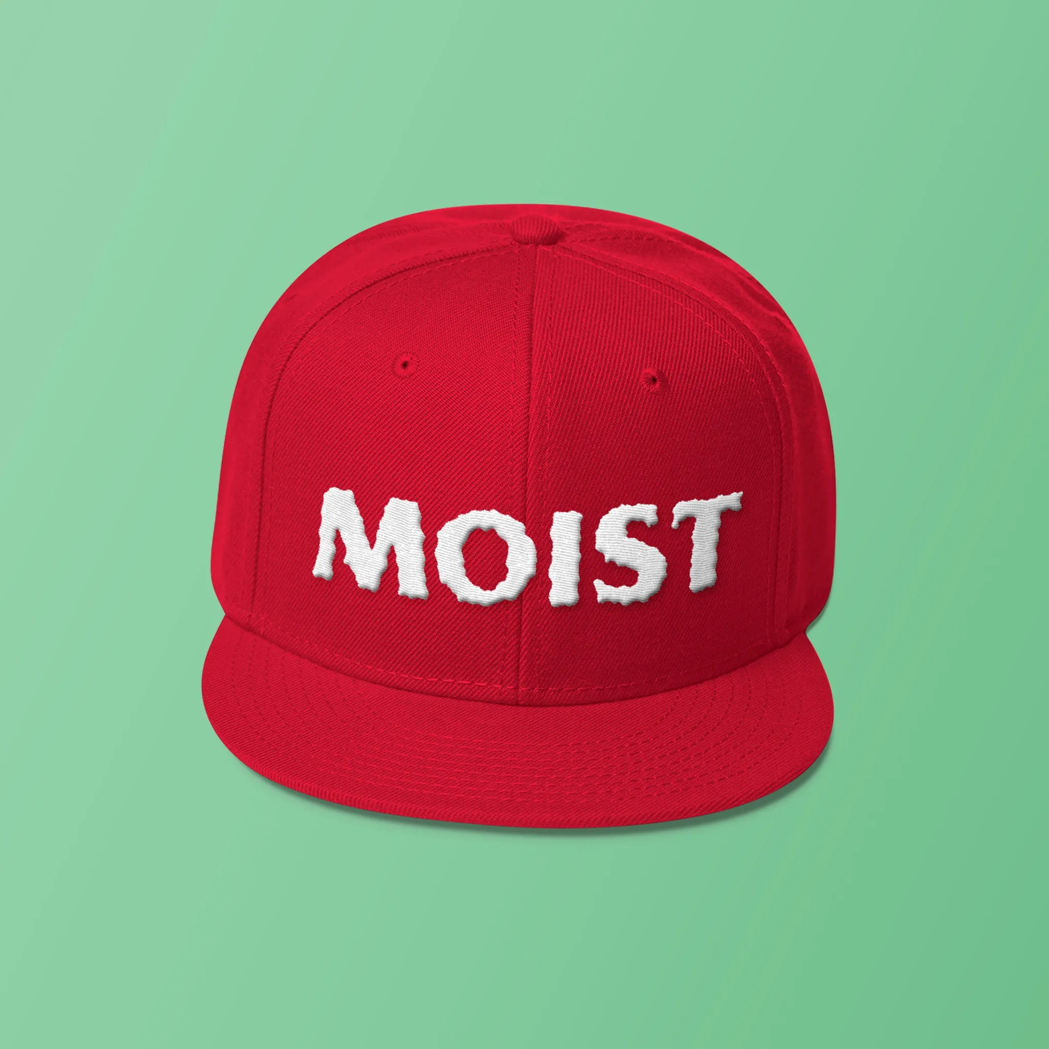 MOIST - Wool Blend Snapback Hat