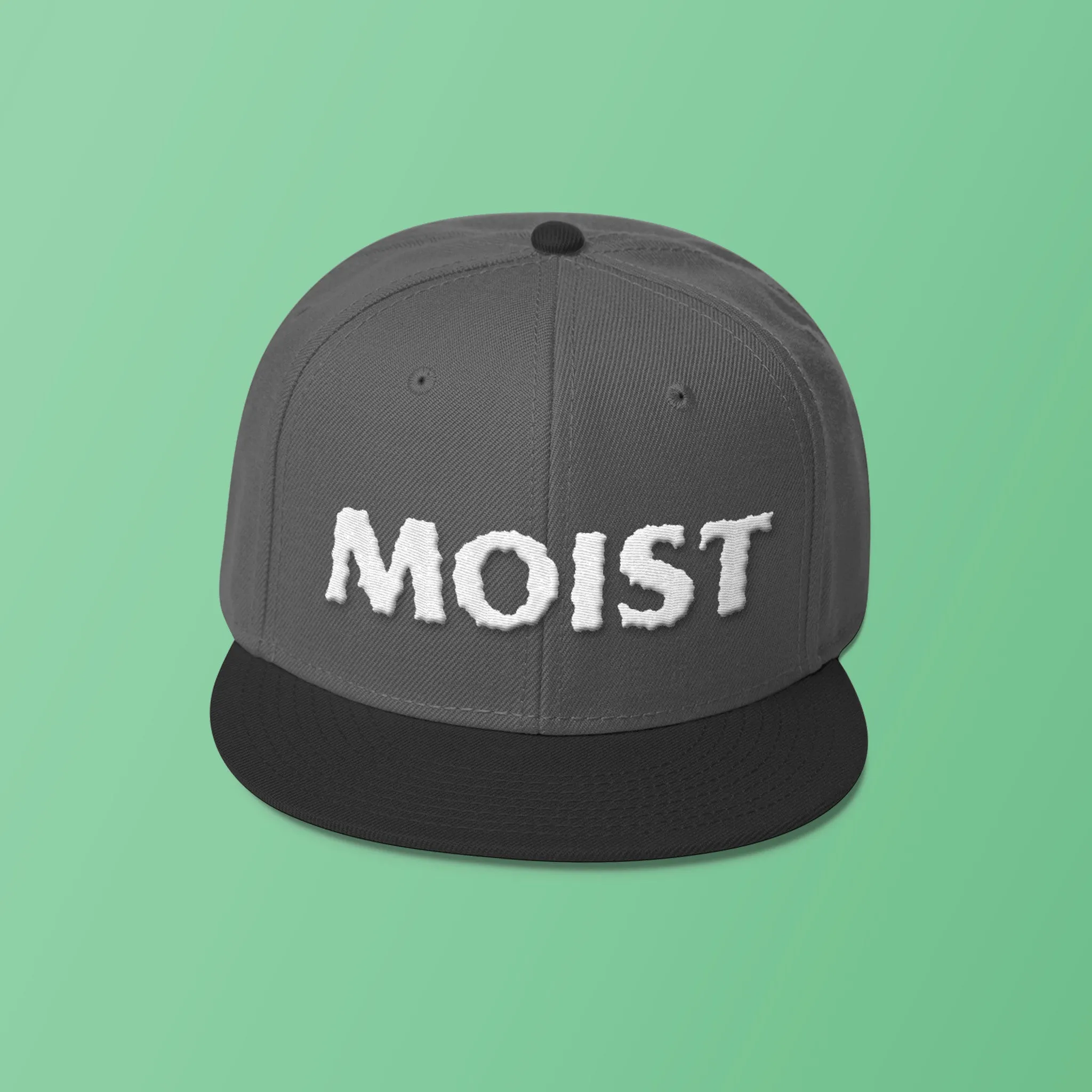 MOIST - Wool Blend Snapback Hat