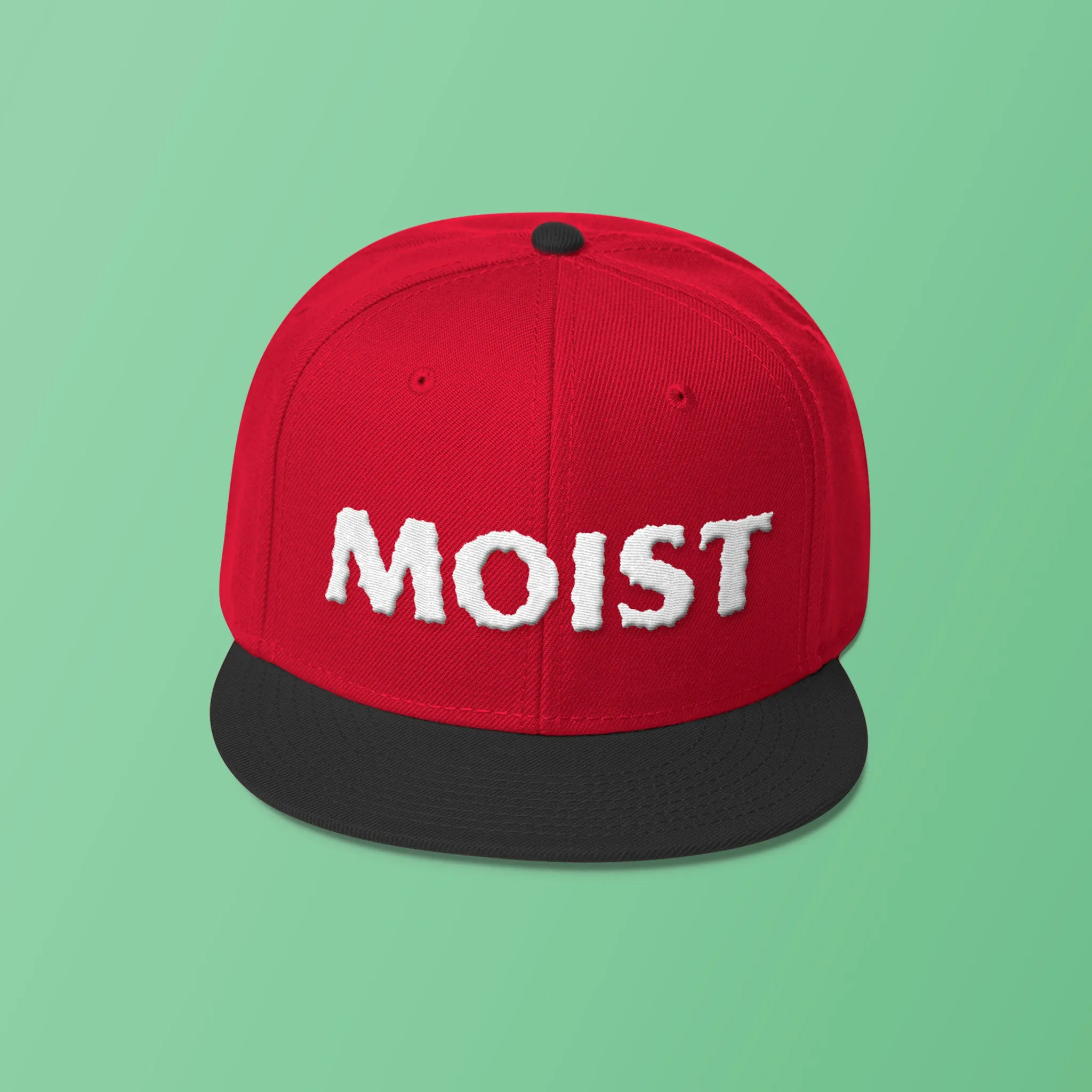 MOIST - Wool Blend Snapback Hat