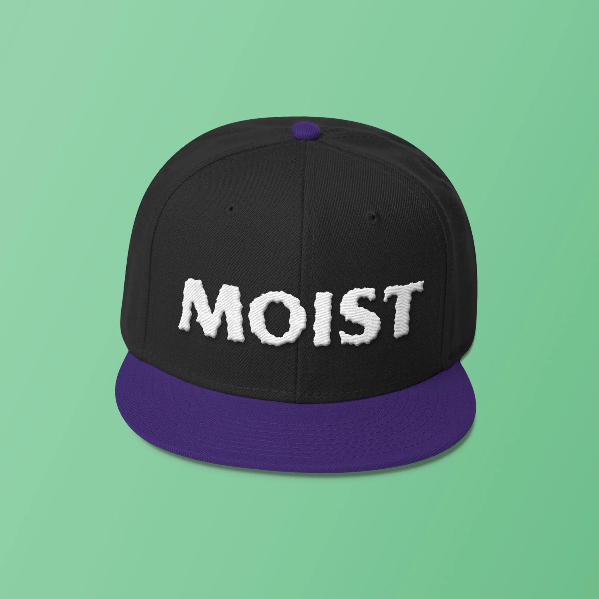 MOIST - Wool Blend Snapback Hat