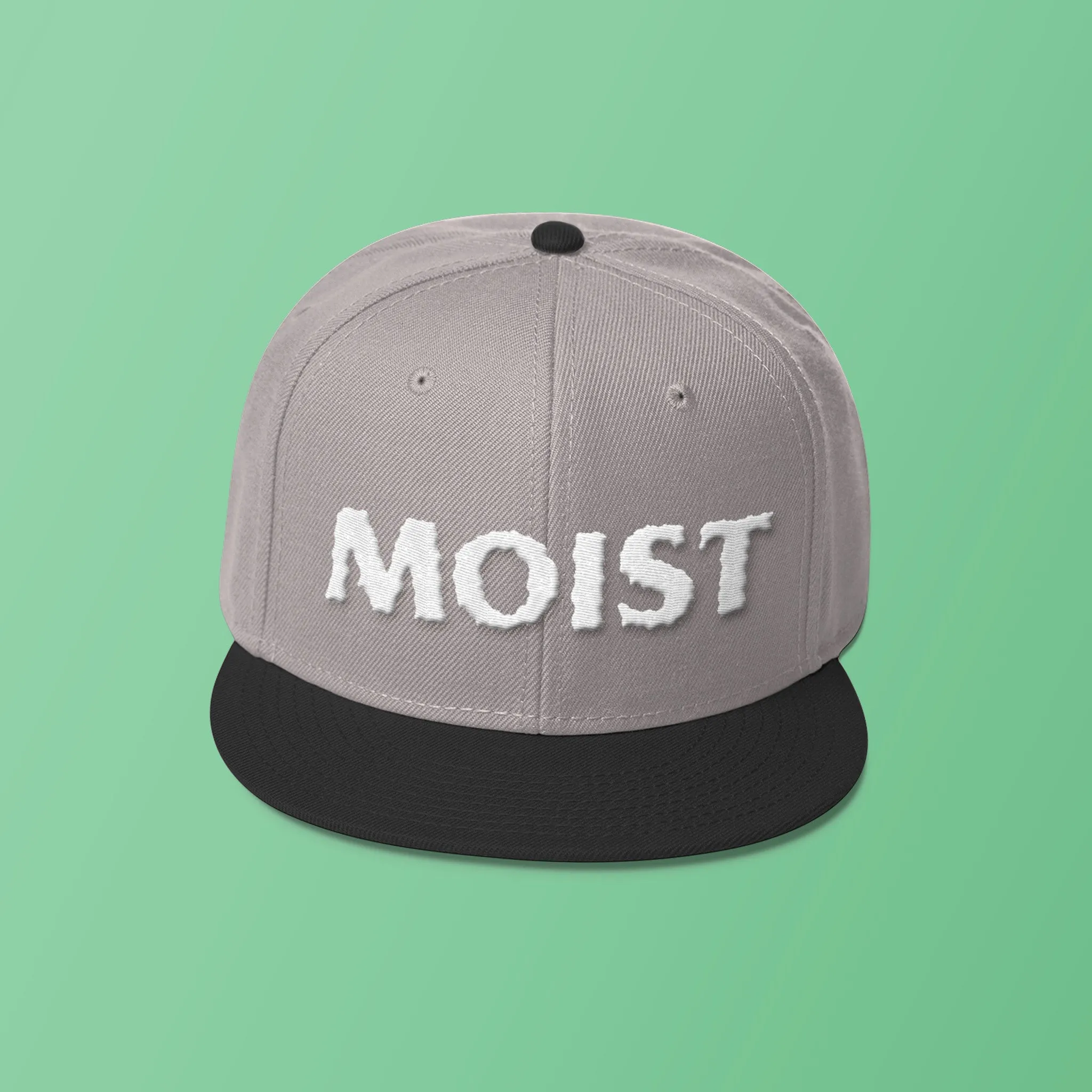 MOIST - Wool Blend Snapback Hat