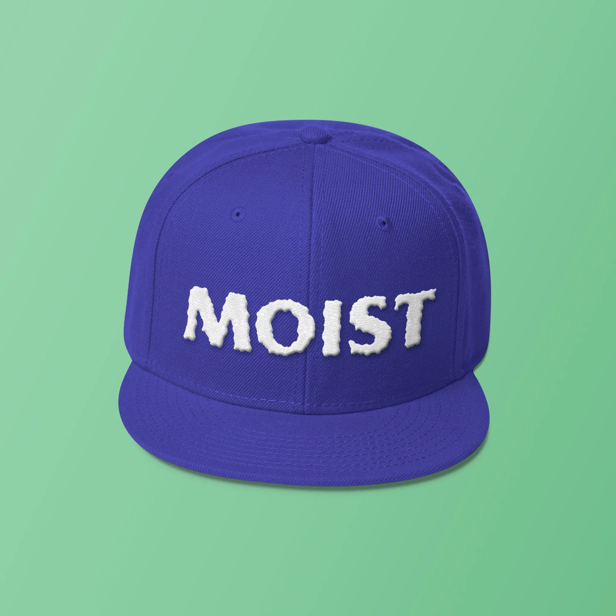 MOIST - Wool Blend Snapback Hat