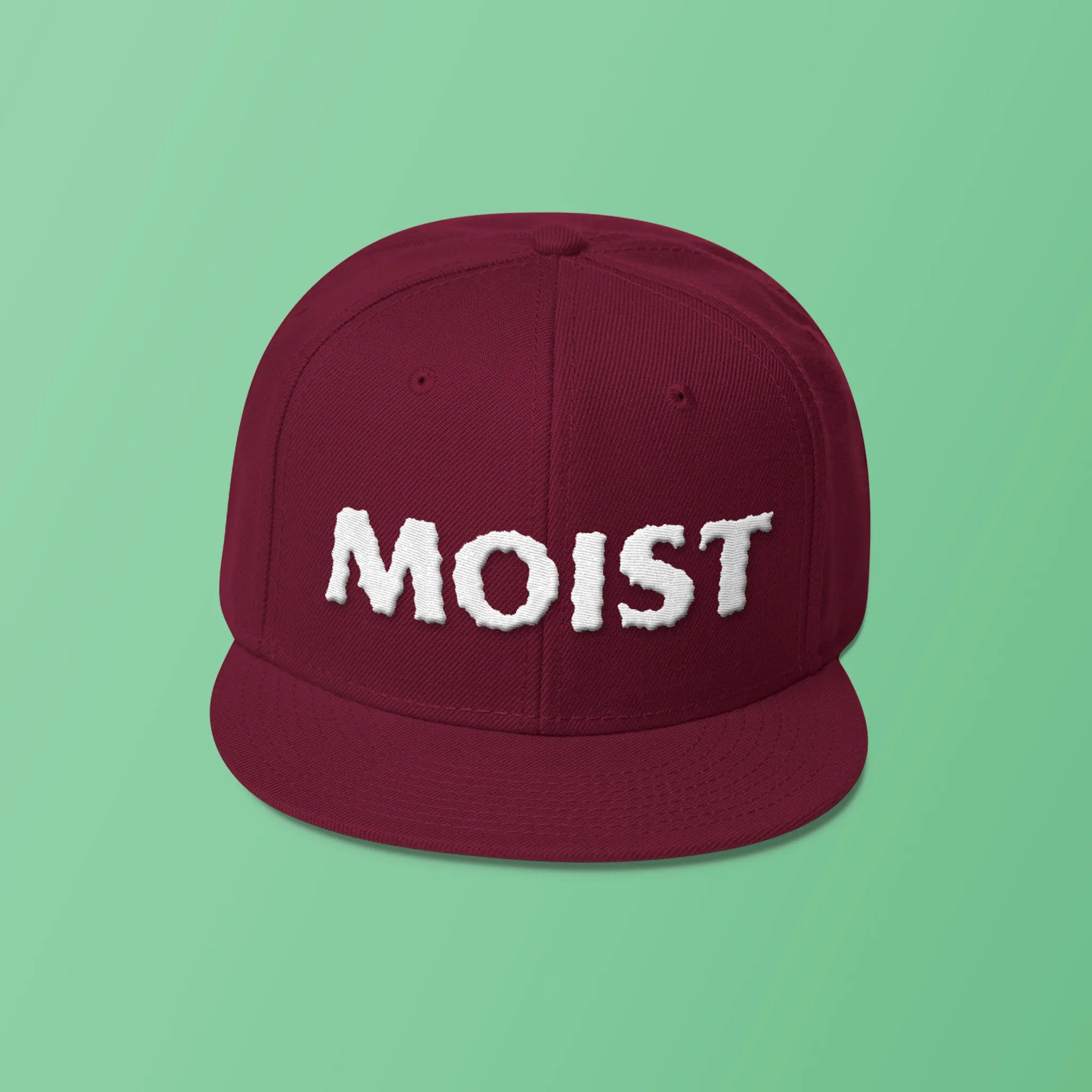 MOIST - Wool Blend Snapback Hat