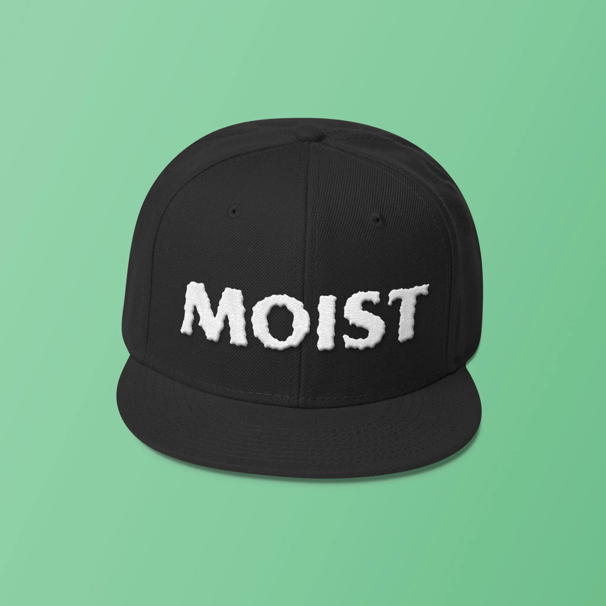 MOIST - Wool Blend Snapback Hat