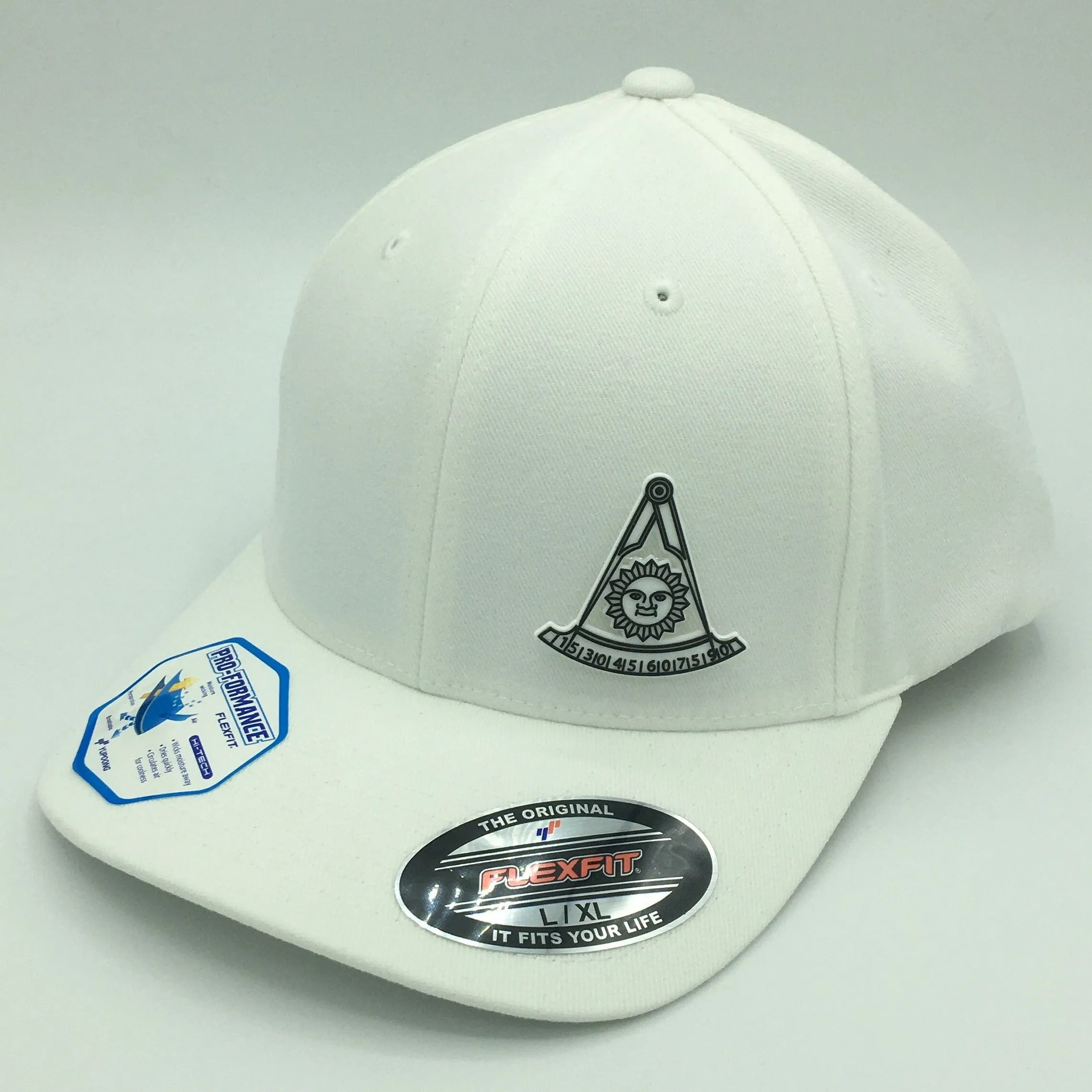 Monochromic PAST MASTER Quadrant fitted caps