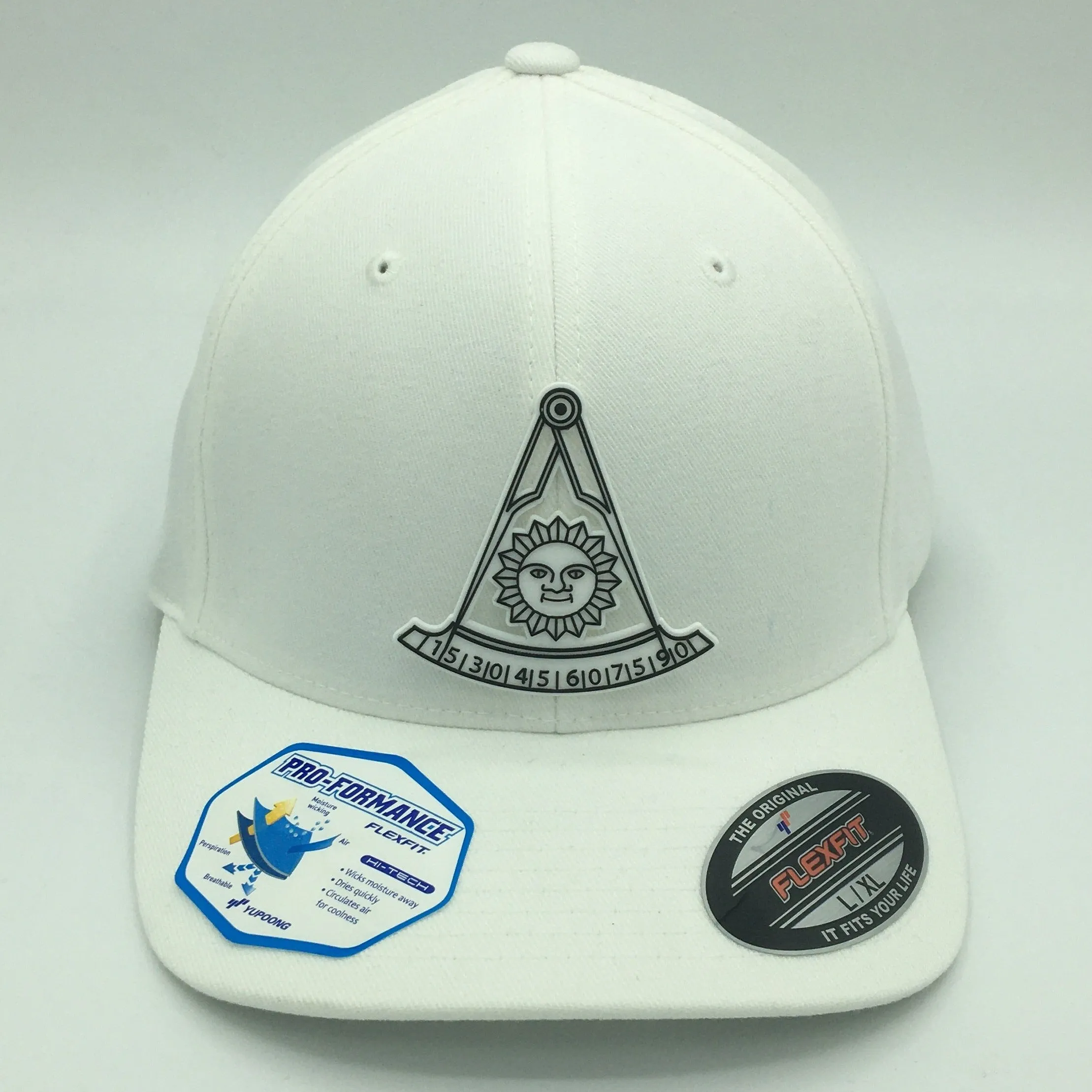 Monochromic PAST MASTER Quadrant fitted caps