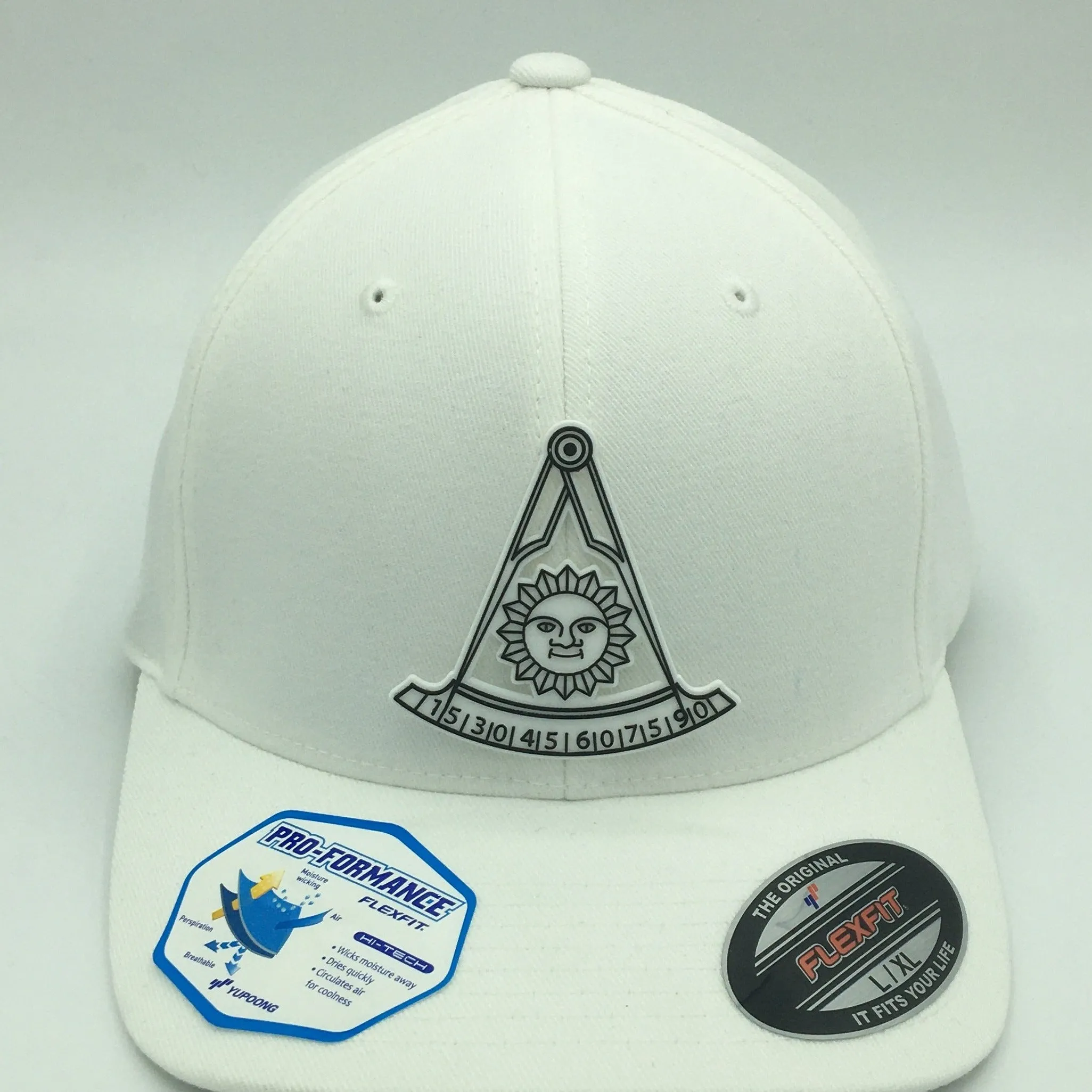Monochromic PAST MASTER Quadrant fitted caps