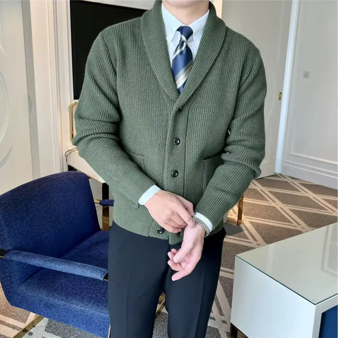 Montford – Shawl Collar Cardigan