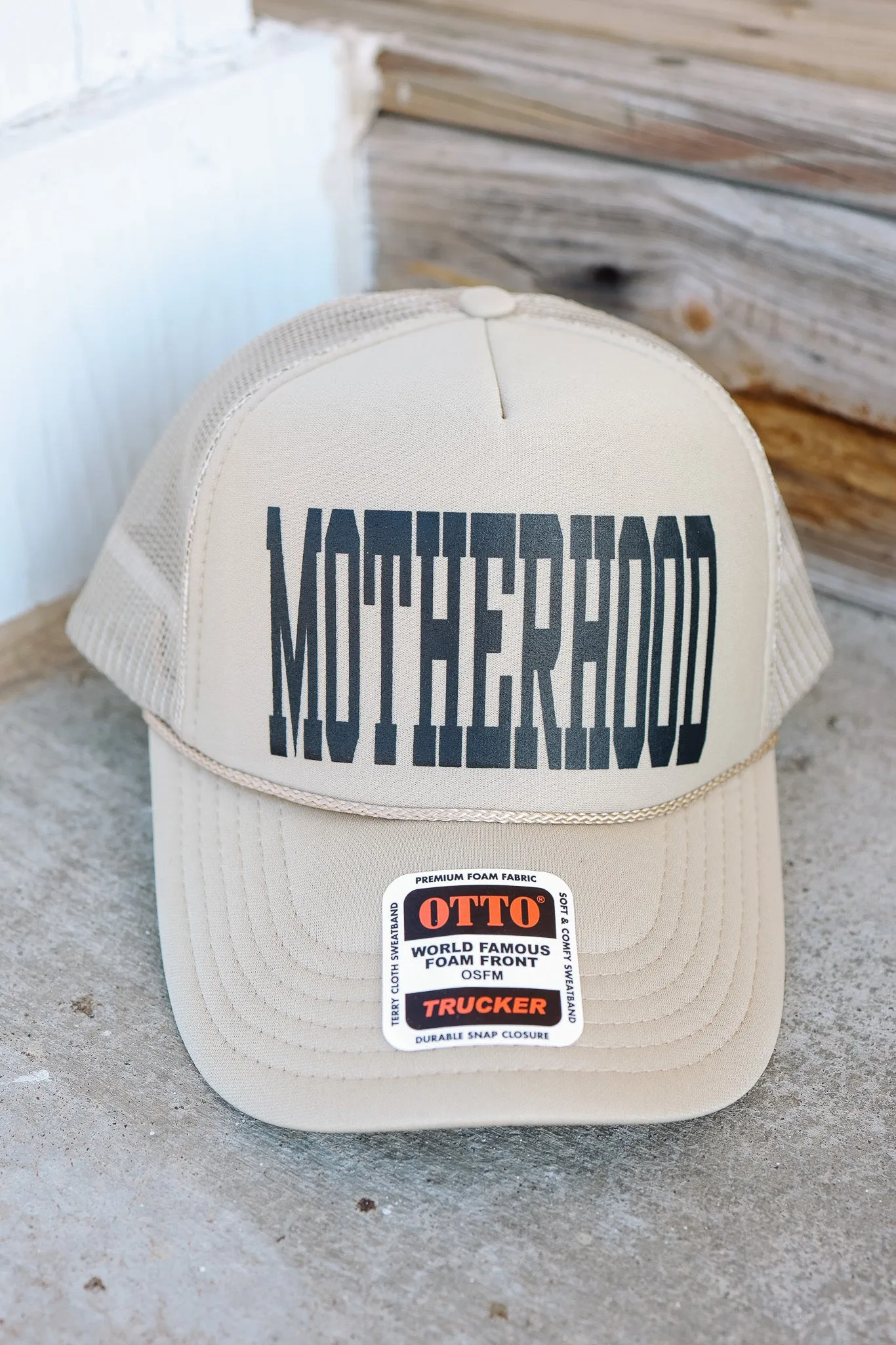 Mother Hood Trucker Hat - Khaki