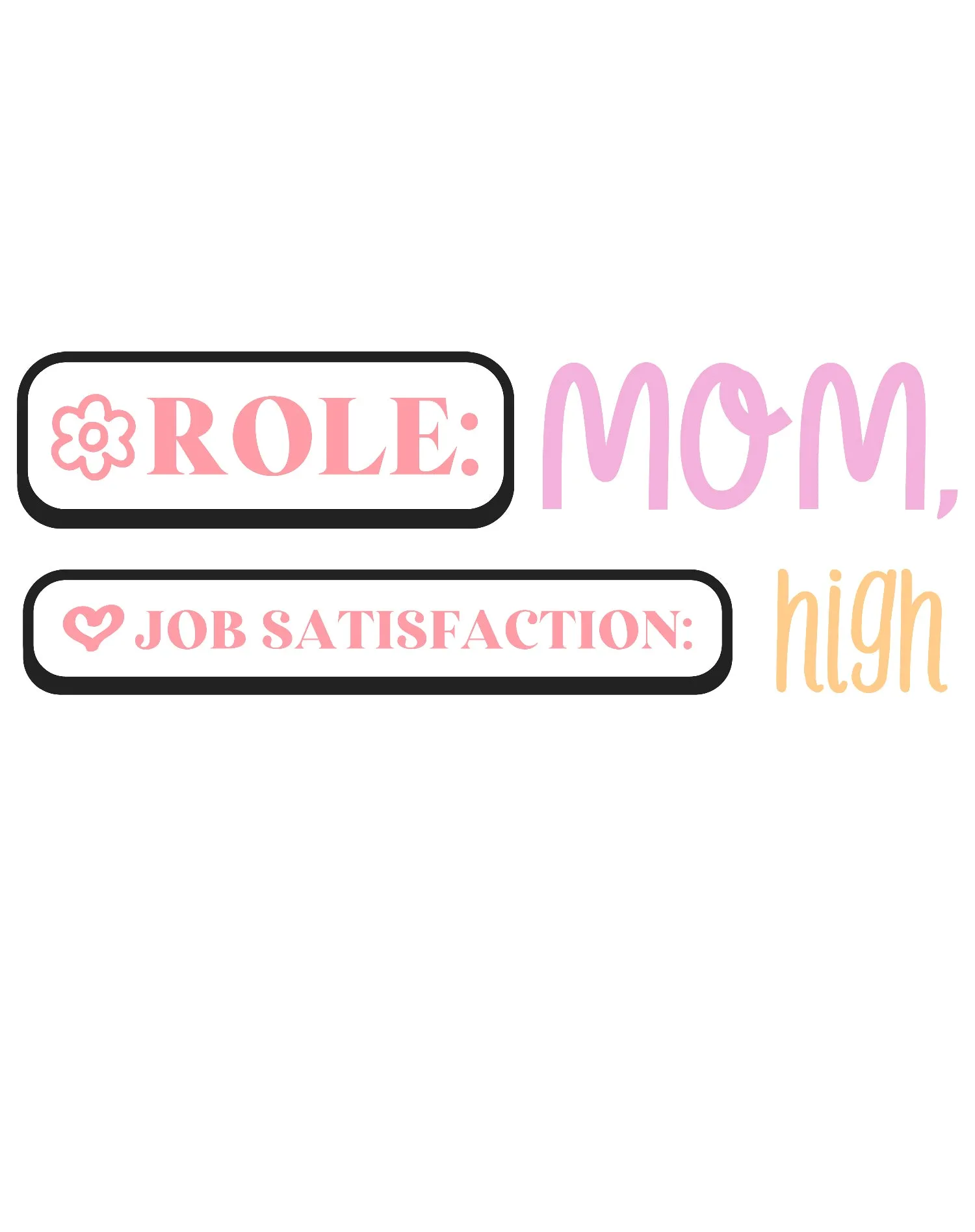 Mother's Day Role Mom Women's T-Shirt